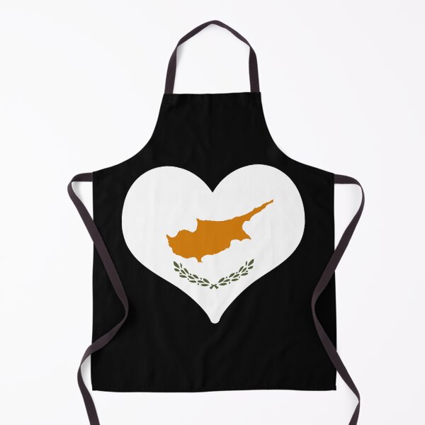 Item preview, Cyprus Flag Heart designed and sold by PKHalford.