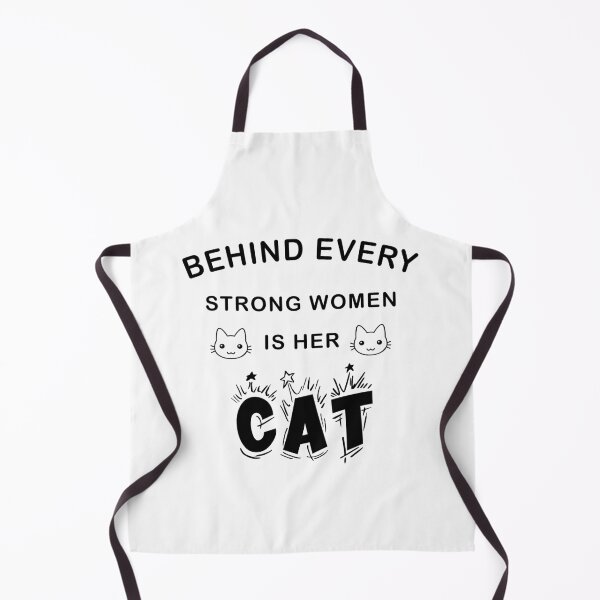 Item preview, Behind Every Strong Woman Is Her Cat designed and sold by Ruwans.