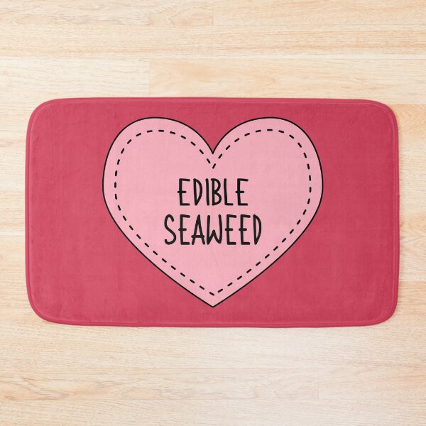 Item preview, Edible Seaweed Cute Pink Heart Stitches designed and sold by cashewdays.