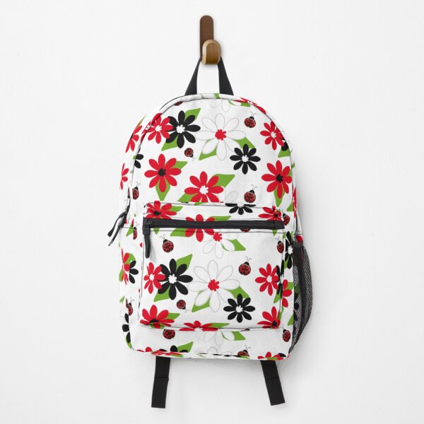 Item preview, Ladybugs and flowers designed and sold by pnkpopcorn.