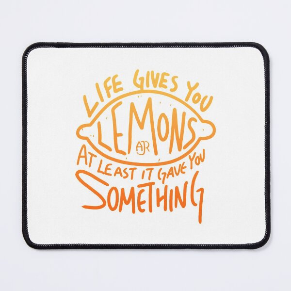 Item preview, AJR - When Life Gives You Lemons designed and sold by EastInADay3.