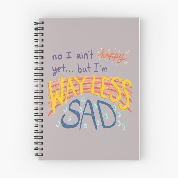 Item preview, AJR Way Less Sad Lyrics   designed and sold by EastInADay3.