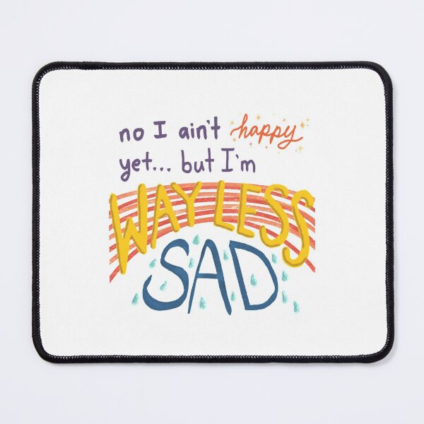Item preview, AJR Way Less Sad Lyrics   designed and sold by EastInADay3.