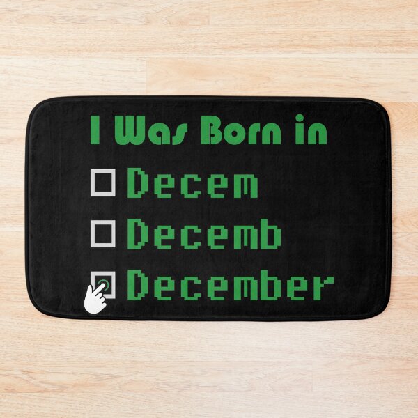 Item preview, December Birthday Quotes designed and sold by artditisme.