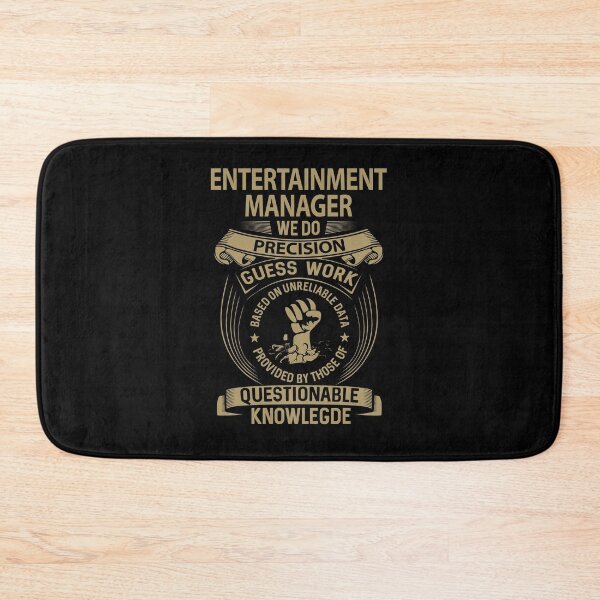 Item preview, Entertainment Manager T Shirt - We Do Precision Job Gift Item Tee designed and sold by paneczkopat.