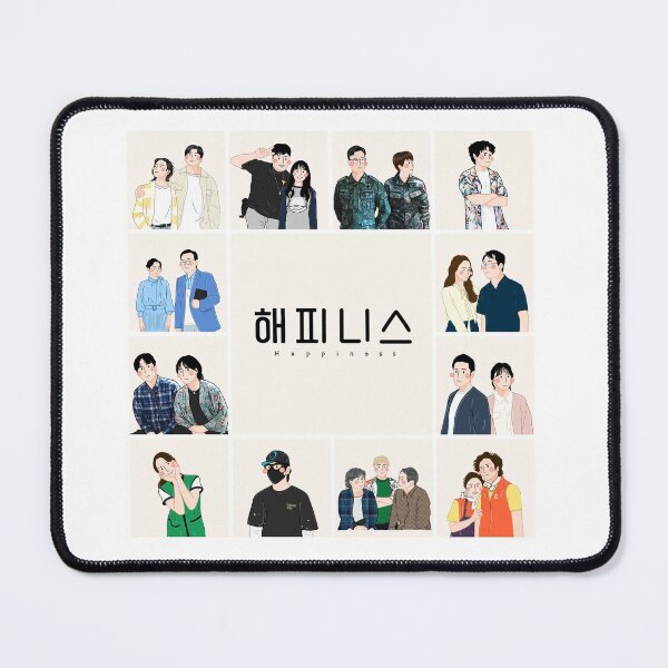 Item preview, Happiness kdrama all cast park hyungsik han hyojoo designed and sold by dArtmin.