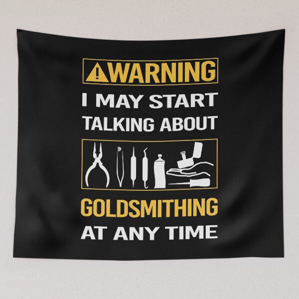 Item preview, Funny Smart People Goldsmithing Goldsmith designed and sold by FulviaContreras.