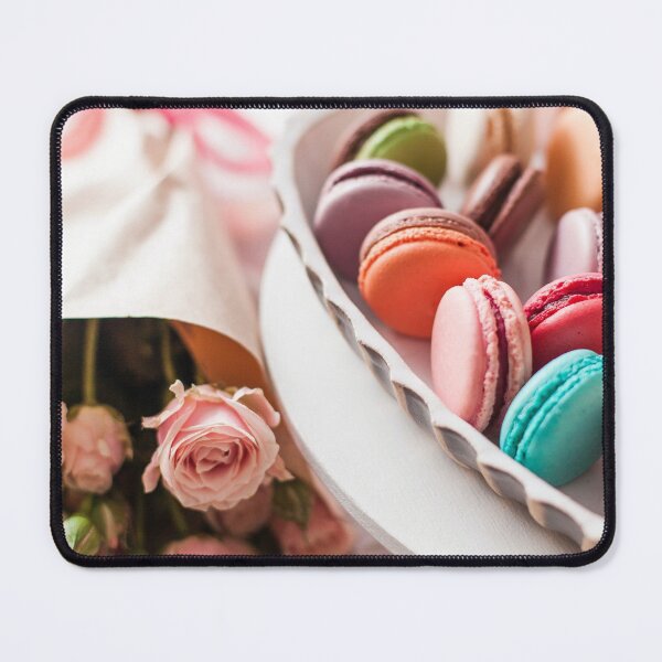 Item preview, French Macaroons & Pink Roses designed and sold by newburyboutique.