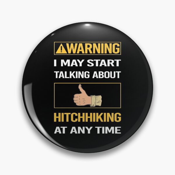 Item preview, Funny Smart People Hitchhiking Hitchhiker designed and sold by FulviaContreras.