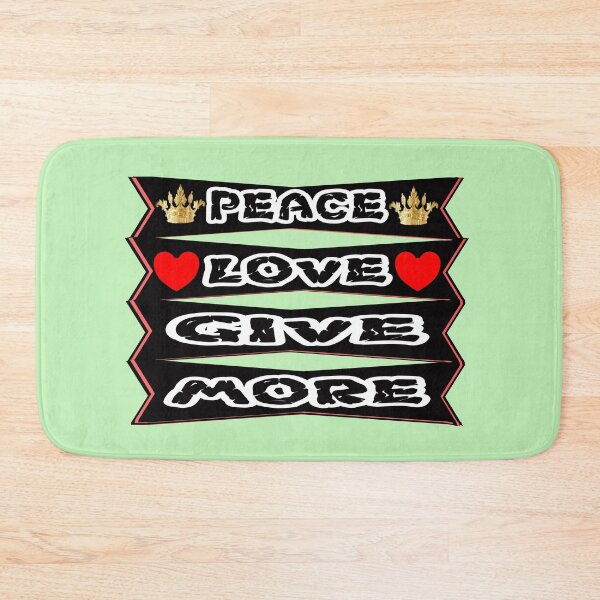 Item preview, Peace Love Give More designed and sold by Hammy97.