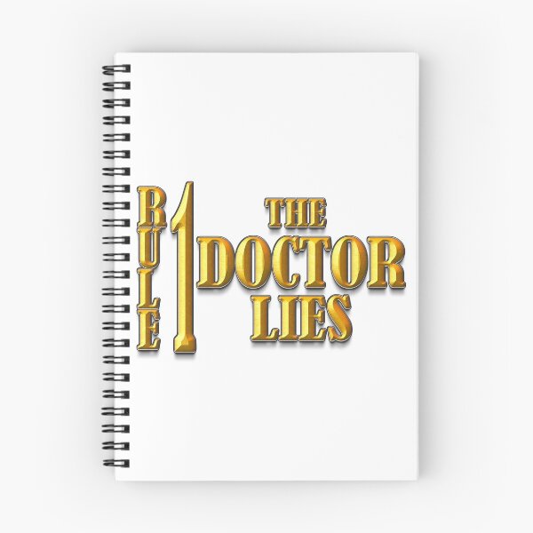 Item preview, Rule 1 The Doctor lies designed and sold by MCS-Desings.