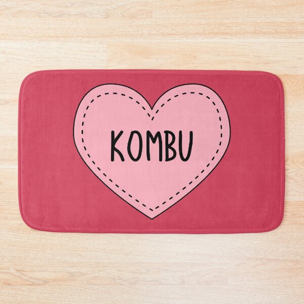 Item preview, Kombu Cute Pink Heart Stitches Edible Seaweed designed and sold by cashewdays.