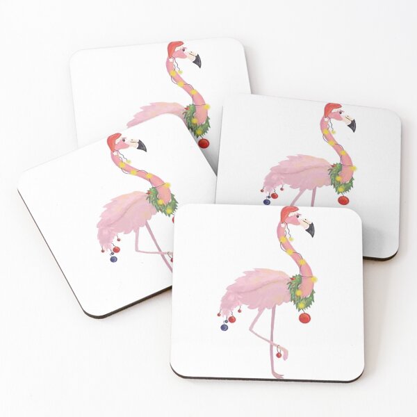 Item preview, Happy Christmas New Year Love my Flock Love Flamingo Valentine Summer Gift Art Design Happy Life Apparel Motivation Inspiration Joy Mood  designed and sold by DesignByHeartUK.