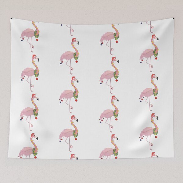 Item preview, Happy Christmas New Year Love my Flock Love Flamingo Valentine Summer Gift Art Design Happy Life Apparel Motivation Inspiration Joy Mood  designed and sold by DesignByHeartUK.