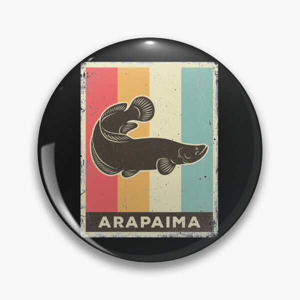 Item preview, Arapaima Fish Lover Vintage Retro Animal V-Neck . designed and sold by yulianaemili.