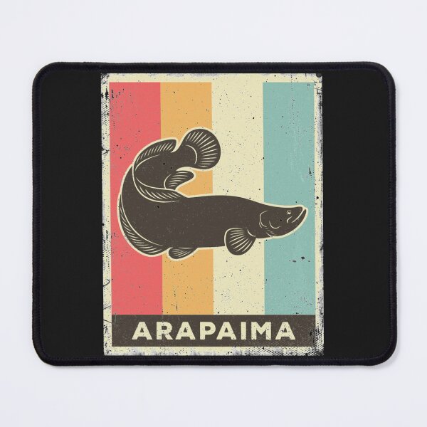 Item preview, Arapaima Fish Lover Vintage Retro Animal V-Neck . designed and sold by yulianaemili.