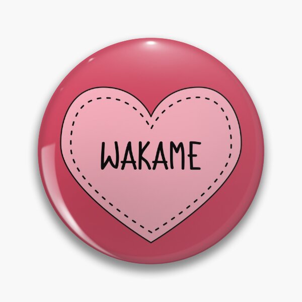 Item preview, Wakame Cute Pink Heart Stitches Edible Seaweed designed and sold by cashewdays.