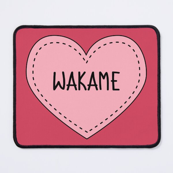 Item preview, Wakame Cute Pink Heart Stitches Edible Seaweed designed and sold by cashewdays.