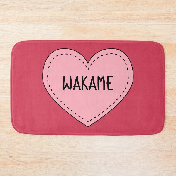 Item preview, Wakame Cute Pink Heart Stitches Edible Seaweed designed and sold by cashewdays.