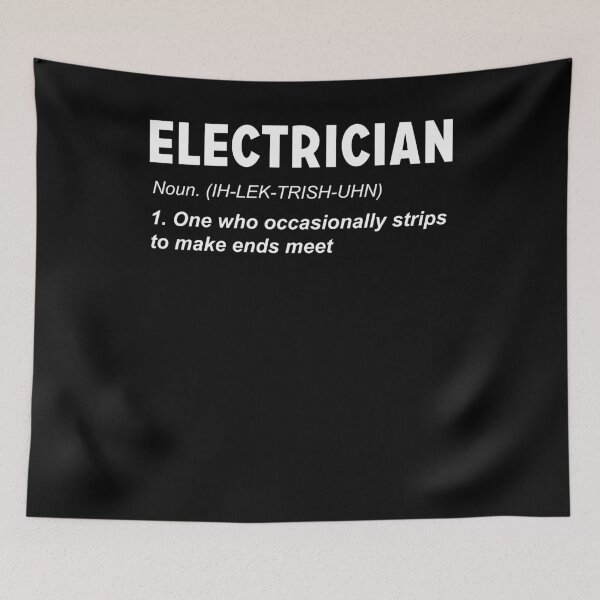 Item preview, Electrician Shirt, Electricity Explained Shirt, Electrician Definition Shirt, Gift for Electrician, Electricity Work Lover Gift Shirt Xmas designed and sold by aymob.