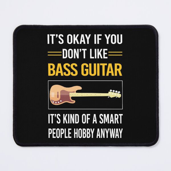 Item preview, Funny Smart People Bass Guitar designed and sold by jiggleterrified.