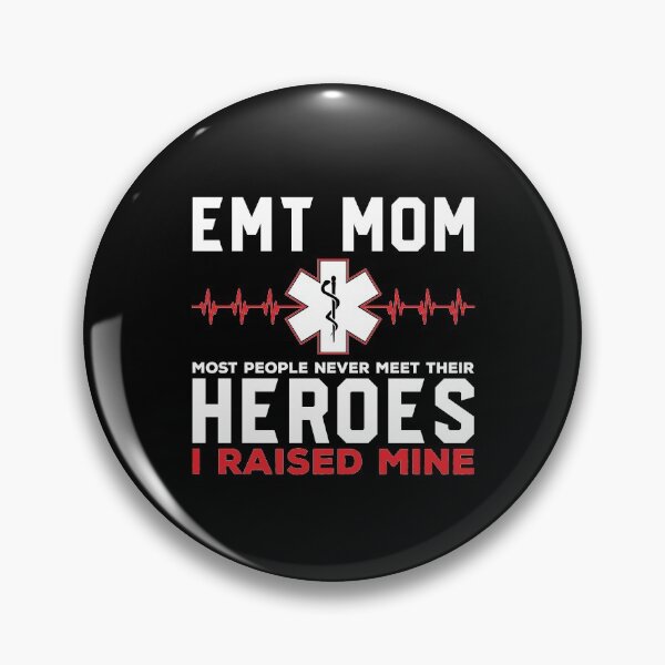 Artikelvorschau, EMT Shirt, EMT Mama Shirt, stolze EMT Mama, Emt Mama, Emt Mama Geschenk, Emt Sanitäter Shirt, die meisten Leute treffen nie ihre Helden, die ich mein Hemd angehoben habe entworfen und verkauft von aymob.