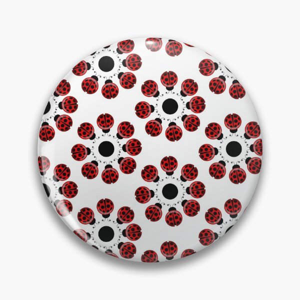 Item preview, Ladybug flowers designed and sold by pnkpopcorn.