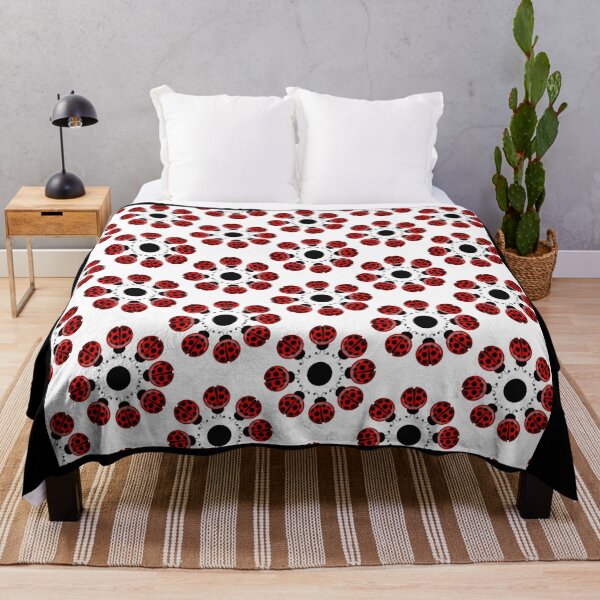 Item preview, Ladybug flowers designed and sold by pnkpopcorn.