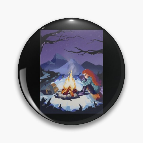 Item preview, Burning celeste art game mountain gift for fans   designed and sold by Starsalts.