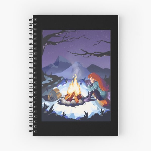 Item preview, Burning celeste art game mountain gift for fans   designed and sold by Starsalts.
