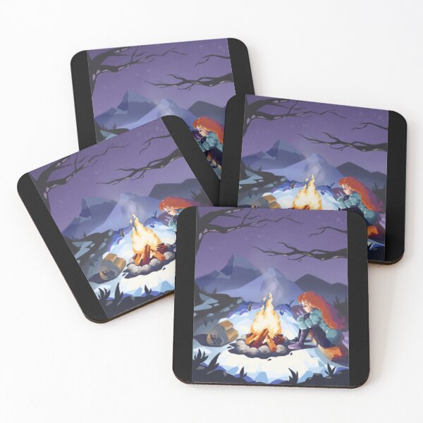 Item preview, Burning celeste art game mountain gift for fans   designed and sold by Starsalts.