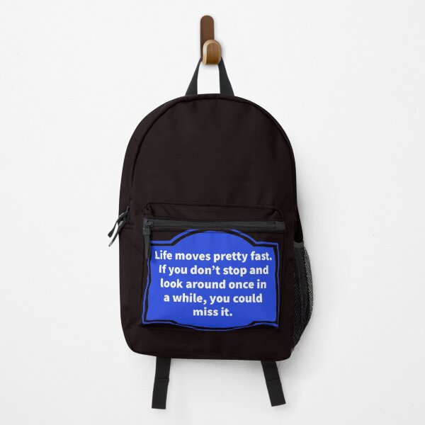 Item preview, Life Moves Pretty Fast Moviequote designed and sold by oxyten.