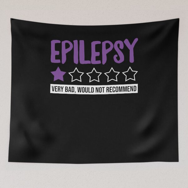 Item preview, Epilepsy Very Bad Would Not Recommend Shirt, Epilepsy Awareness Shirt, Epilepsy Supporter Shirt, Epilepsy Warrior Shirt, Purple Ribbon Shirt designed and sold by aymob.