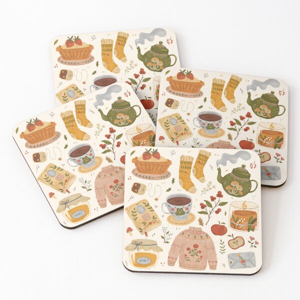 Item preview, Cozy Cottage Pattern  designed and sold by Monica  Segura.
