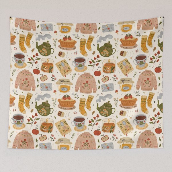 Item preview, Cozy Cottage Pattern  designed and sold by Monica  Segura.
