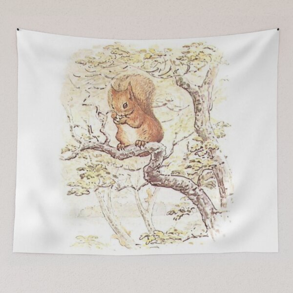 Item preview, Beatrix Potter Squirrel Nutkin Illustration  designed and sold by Pinkmagenta.