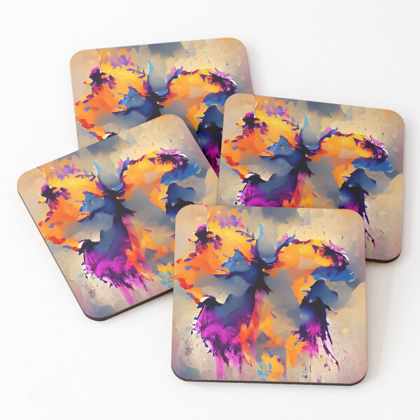 Item preview, colorful rorschach test designed and sold by ururuty.