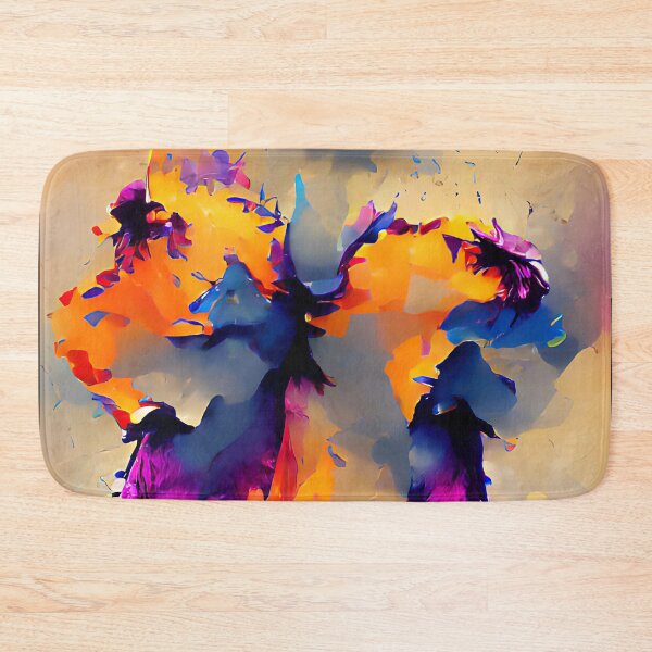 Item preview, colorful rorschach test designed and sold by ururuty.