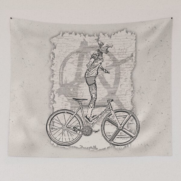 Item preview, Bike Punk Cat designed and sold by tabemisa.
