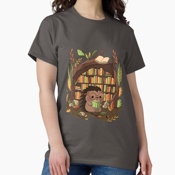 Item preview, Hedgehog’s Cozy Library designed and sold by TaylorRoss1.