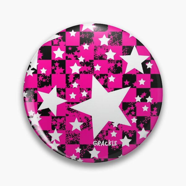 Item preview, Pink Rockstar Checkerboard designed and sold by JanGrackle.