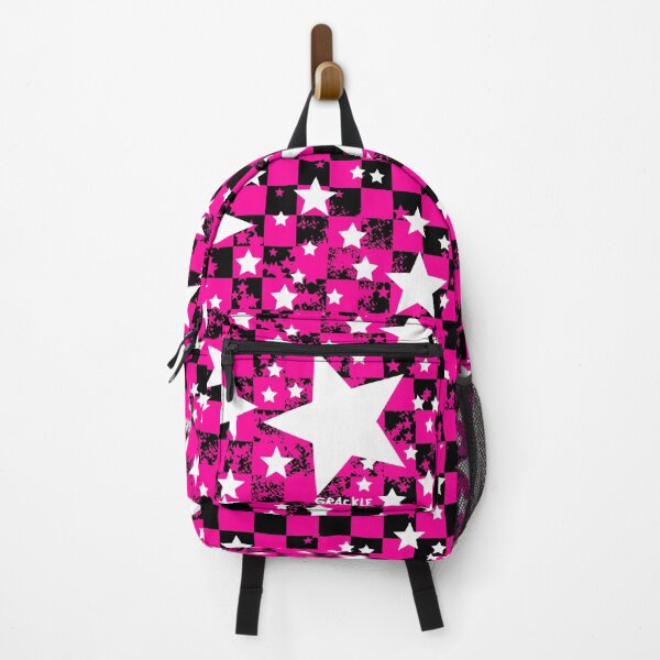 Item preview, Pink Rockstar Checkerboard designed and sold by JanGrackle.