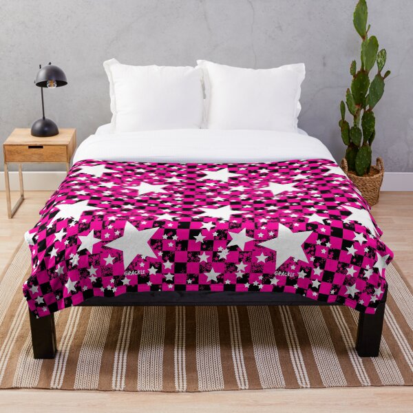 Aperçu de l'œuvre Damier Rockstar rose créée et vendue par JanGrackle.
