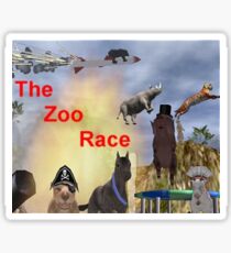 The Zoo Race Rides Sticker