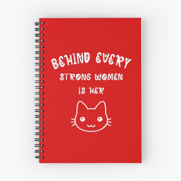 Item preview, Behind Every Strong Woman Is Her Cat designed and sold by Ruwans.