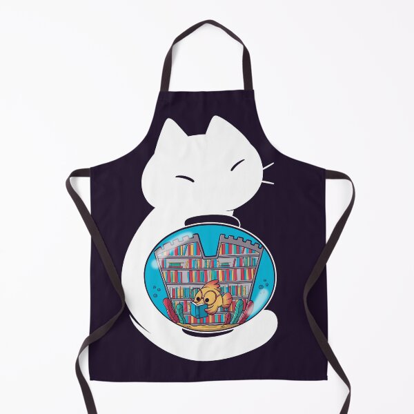 Item preview, Fish’s Cozy Library designed and sold by TaylorRoss1.