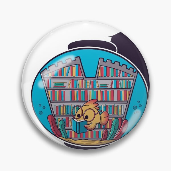 Item preview, Fish’s Cozy Library designed and sold by TaylorRoss1.
