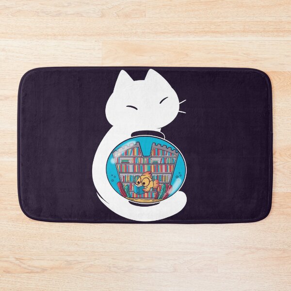 Item preview, Fish’s Cozy Library designed and sold by TaylorRoss1.