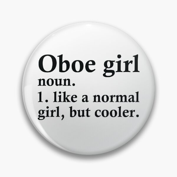 Item preview, Oboe Girl Funny Oboist Definition designed and sold by woodesigner.