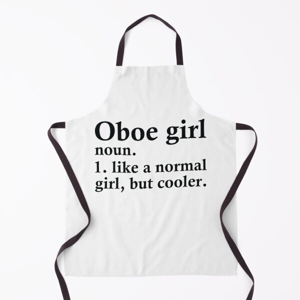 Item preview, Oboe Girl Funny Oboist Definition designed and sold by woodesigner.